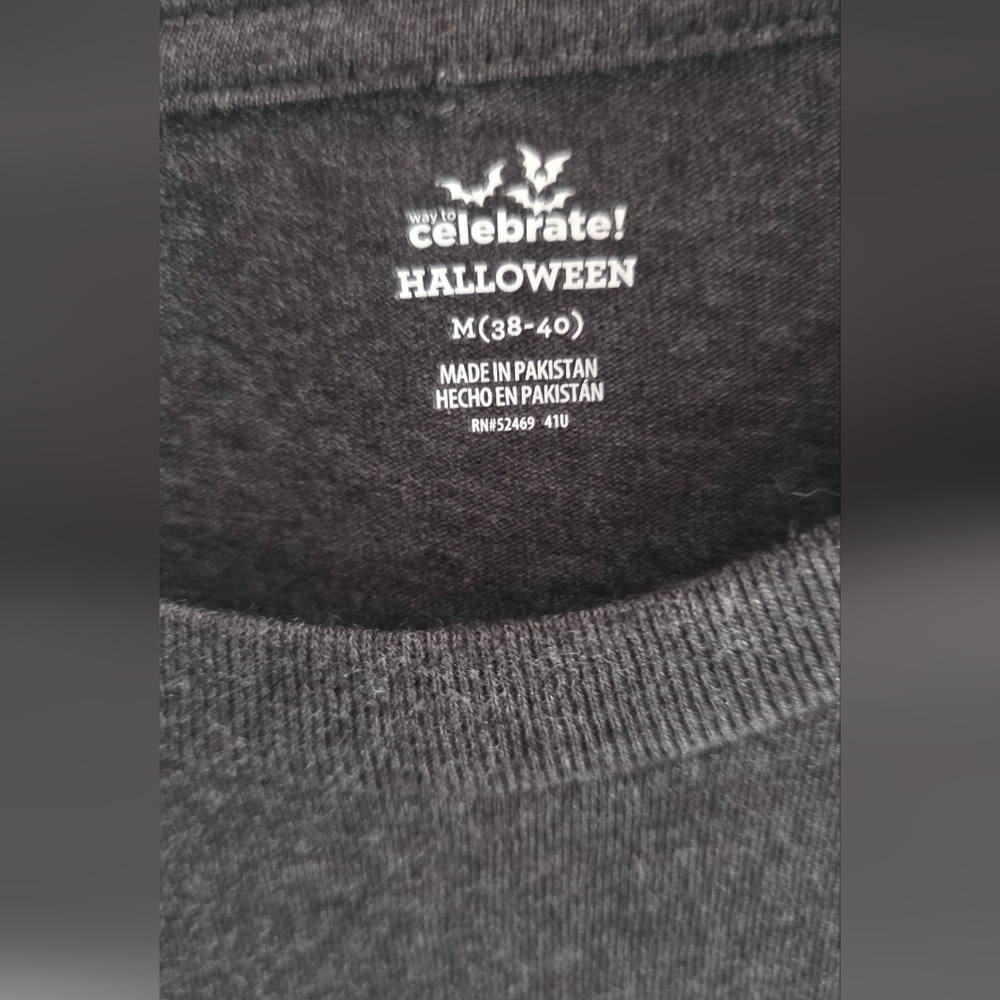 Gray Halloween Graphic Tee - Picture 4 of 4